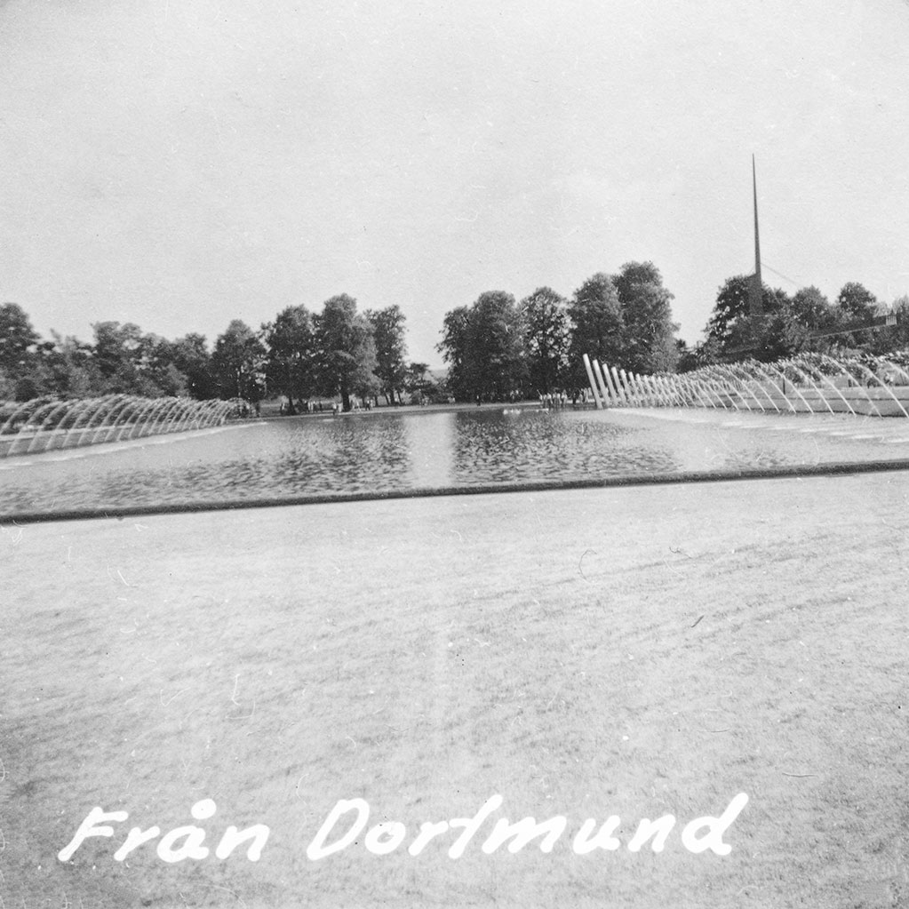 En stor park i Dortmunds utkant.