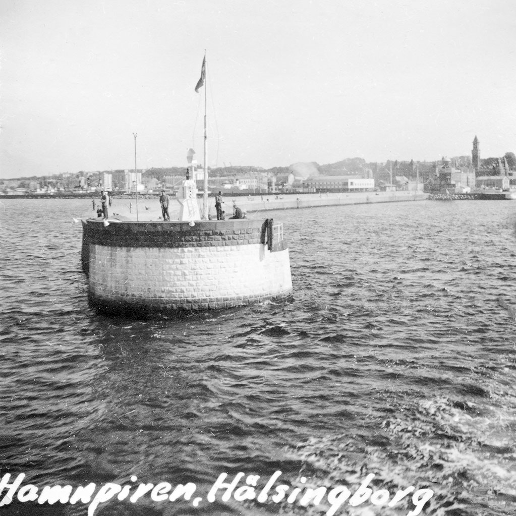 Hamnpiren i Helsingborg.
