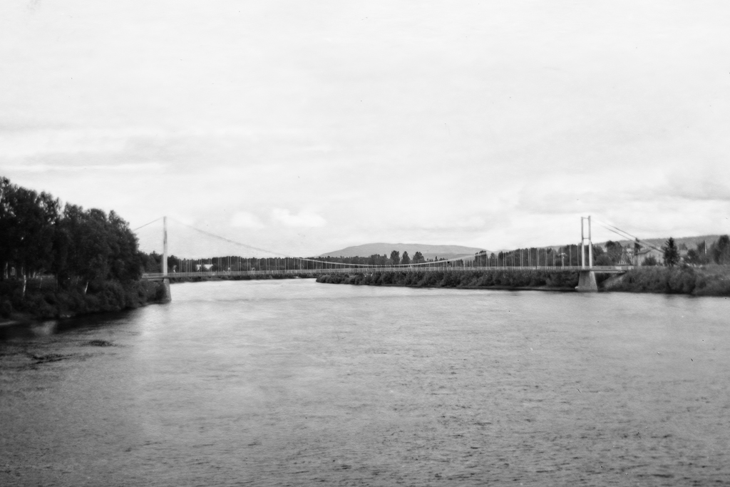 Bron över Glomma i Elverum.