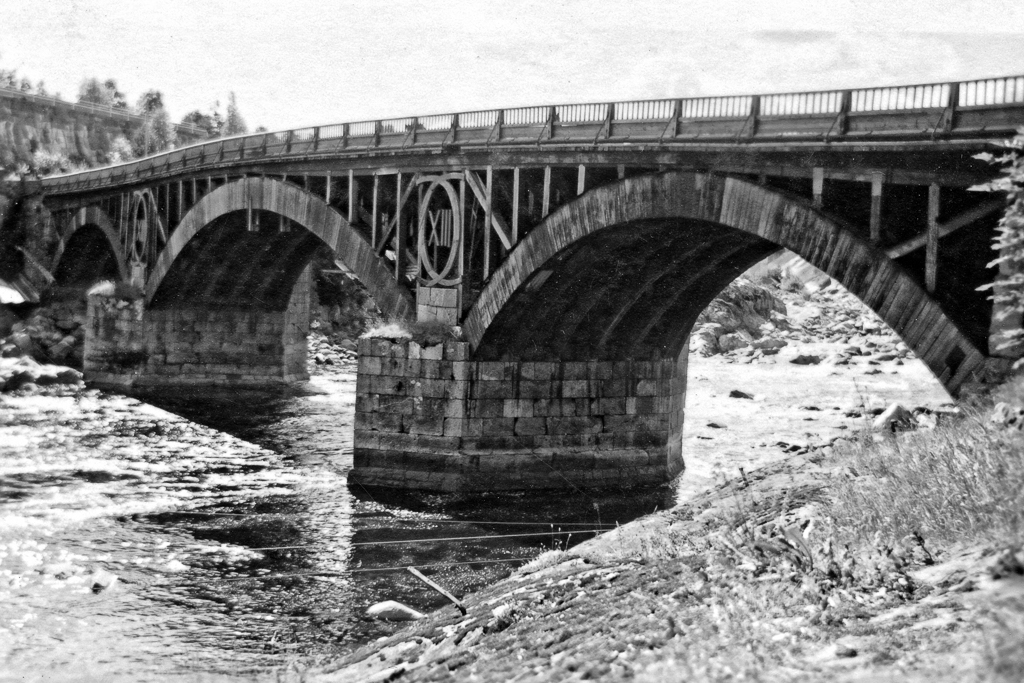 Carl XIII:s bro vid Älvkarleby.