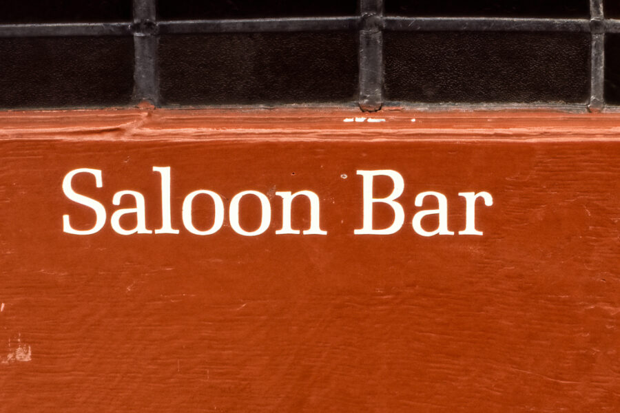 Saloon Bar.