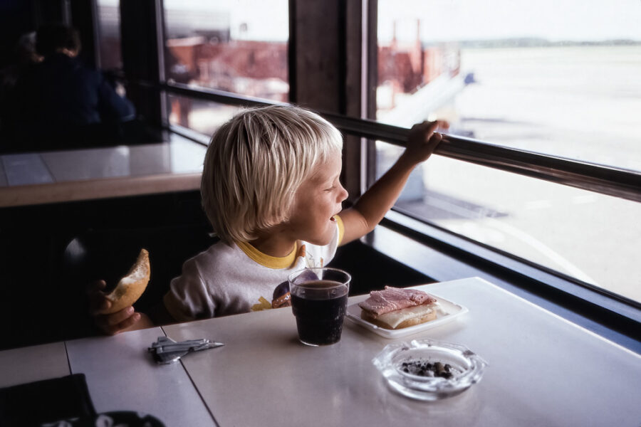 Fredrik på Arlanda.