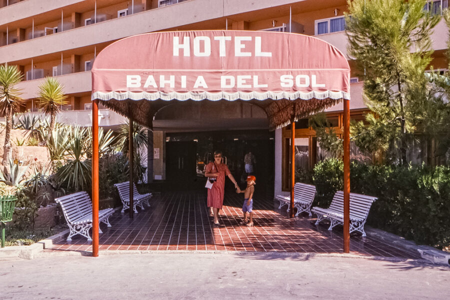 Entrén till vårt hotell.